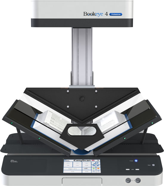 BOOKEYE 4 A2(生産型)非接觸式卷宗掃描儀